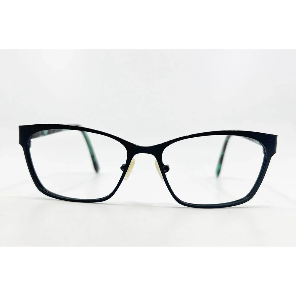 Unbranded Eyeglasses Women Black Cat Eye Tortoise Arms 54-18-135